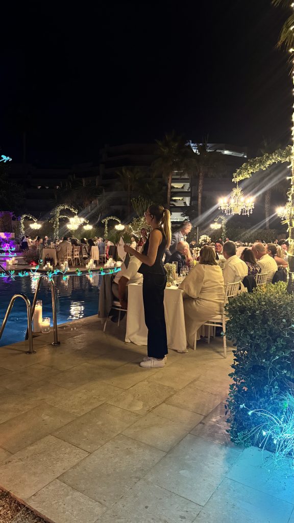 Detalles de organización de una boda